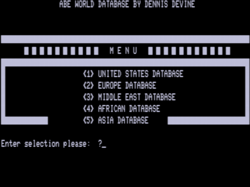 Screen shot